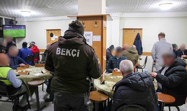 Rize'de asayiş uygulaması
