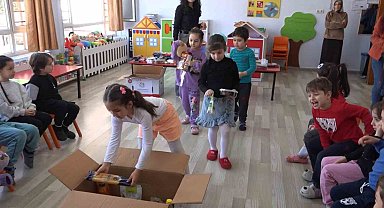 Rize'de miniklerin Ramazan hassasiyeti