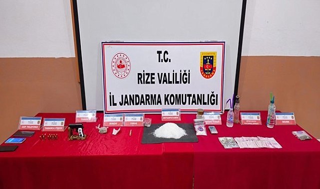 Rize'de uyuşturucu operasyonu : 1 kişi tutuklandı