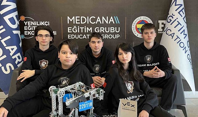 Robotik Dünya Şampiyonası'nda 5 Türk takımdan biri: MBA Okulları