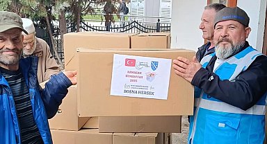 Rumi Derneği'nden Balkanlara yardım