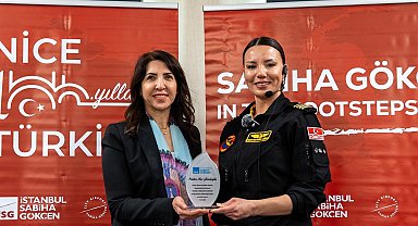 Sabiha Gökçen Havalimanı'nda kadınlara ilham veren 8 Mart kutlaması