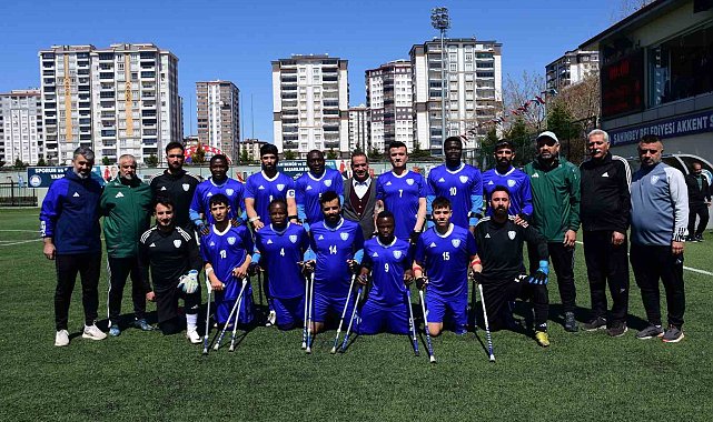 Şahinbey Ampute'den 9-0'lık farklı galibiyet