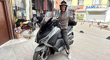 Sahte plaka şüphesi motosiklet sahibini endişelendirdi