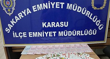 Sakarya'da iki kahvehaneye kumar baskını: 9 kişi hakkında adli ve idari işlem başlatıldı