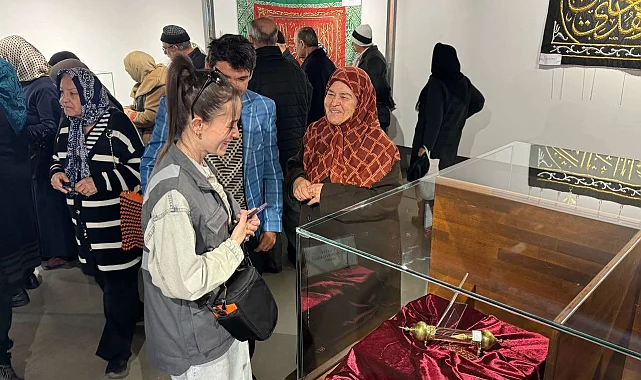 Sakarya'da mukaddes emanetlerle ilk kez buluştular
