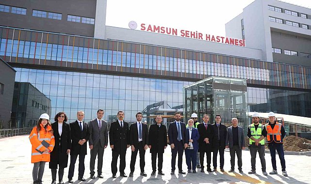 Samsun Şehir Hastanesi'nde Sağlık Bakanlığı'na 'geçici kabul' başvurusu yapıldı