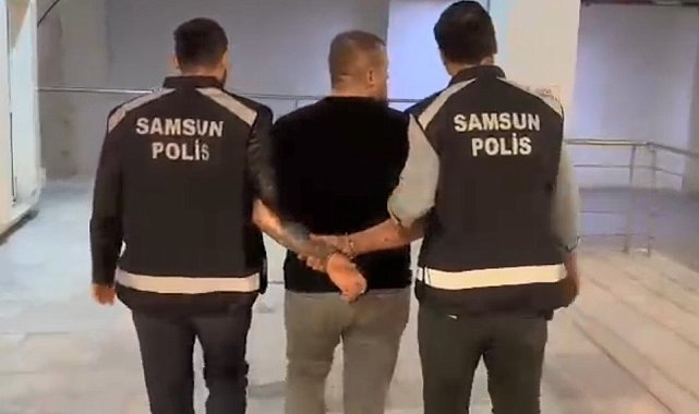 Samsun'da 13 yıl ve 8 yıl hapis cezası bulunan 2 kişi yakalandı