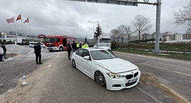 Samsun'da 2 otomobil çarpıştı: 2 yaralı