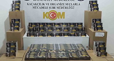 Samsun'da 250 bin makaron ele geçirildi