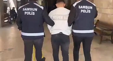 Samsun'da 8 yıl hapis cezası bulunan hükümlü yakalandı