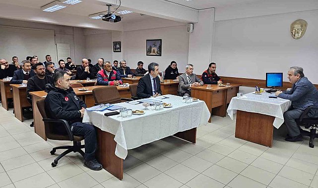 Samsun'da afet müdahale planı toplantıları