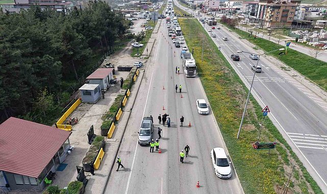 Samsun'da bayram öncesi sürücülere sıkı denetim