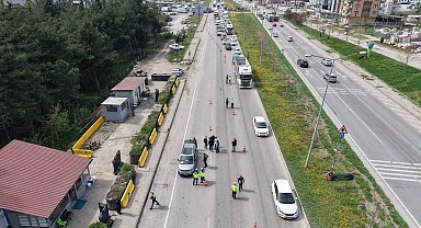 Samsun'da bayram öncesi sürücülere sıkı denetim