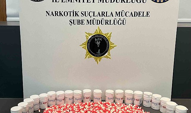 Samsun'da bin 122 adet sentetik ecza ele geçirildi: 2 gözaltı