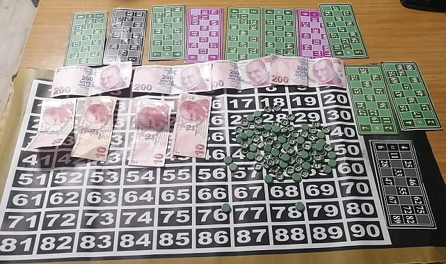 Samsun'da derneğe kumar baskını: 38 kişiye toplam 351 bin 386 TL ceza