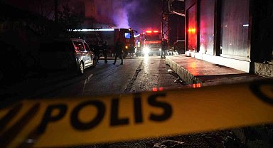 Samsun'da kereste ve mobilya imalathanesinde yangın