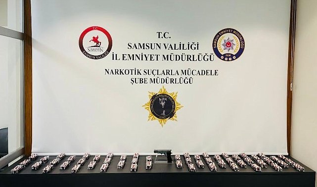 Samsun'da uyuşturucu operasyonu: 1 gözaltı