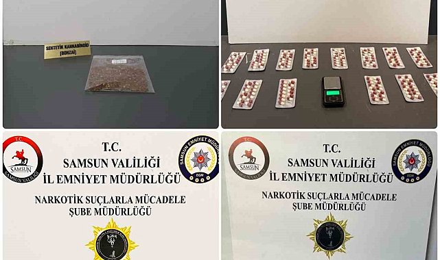 Samsun'da uyuşturucu operasyonu: Sokak satıcılarına darbe