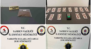 Samsun'da uyuşturucu operasyonu: Sokak satıcılarına darbe