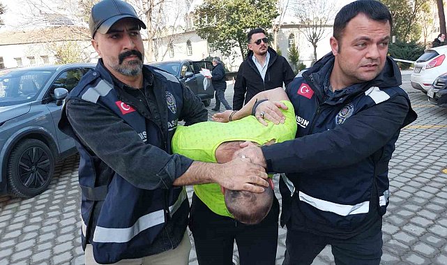 Samsun'daki vahşetin zanlısı adliyeye sevk edildi