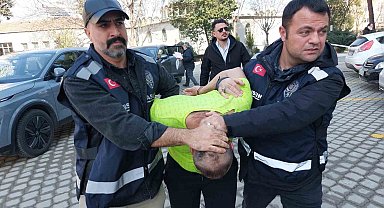 Samsun'daki vahşetin zanlısı adliyeye sevk edildi
