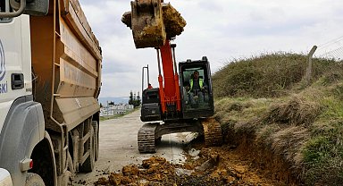 Samsun'da Derecik Mezarlığı çalışmalar başladı