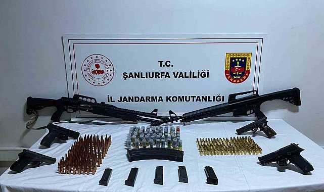 Şanlıurfa'da uyuşturucu ve silah kaçakçılığı operasyonu: 5 gözaltı