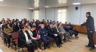 Sarıgöl'de afet ve acil durum bilgilendirme eğitimi