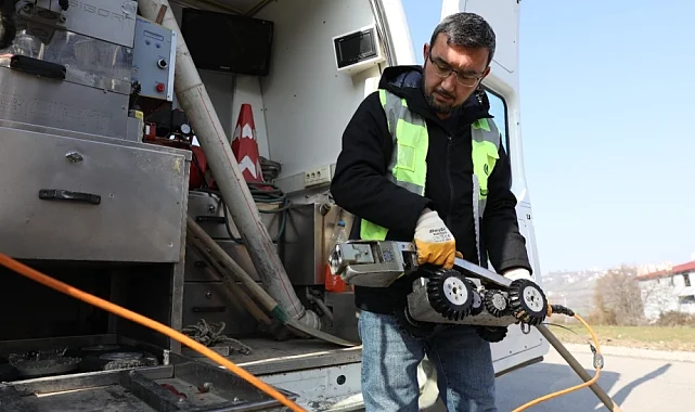SASKİ'den kanal arızalarına robotlu çözüm