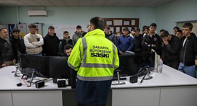 SASKİ'nin arıtma ve enerji üretim tesisleri öğrencilere kılavuz olmaya devam ediyor