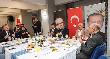 Şehit aileleri ve gaziler onuruna iftar programı düzenlendi