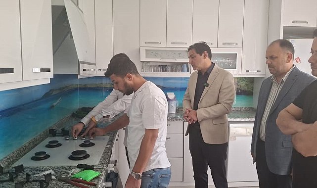 Selendi'de doğalgaz sevinci