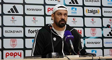 Servet Çetin: "Maçın genelinde üstün taraf bizdik"