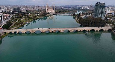 Seyhan Nehri'ne su verildi, eski ihtişamına kavuştu