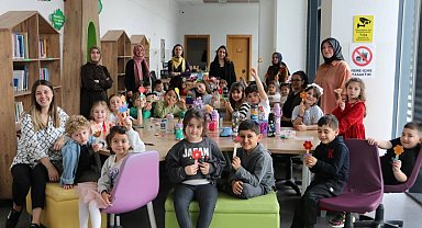 SGM Kütüphaneler Haftası'nda minik öğrencileri ağırladı