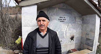 Şifalı olduğu iddia edilen suya yoğun ilgi