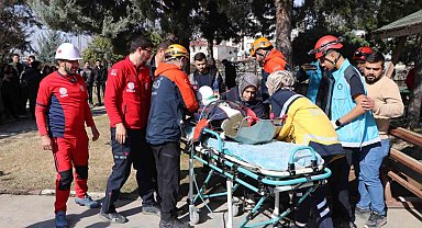 Siirt'te deprem tatbikatı gerçekleştirildi