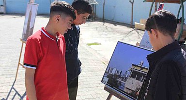 Siirt'te Filistin'deki acılar sanatla gözler önüne serildi