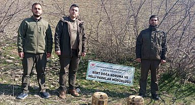 Siirt'te kaçak ava 28 bin lira ceza