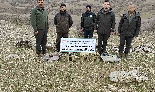 Siirt'te kaçak avlanmaya 53 bin lira para cezası