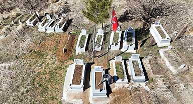 Siirt'te şehit mezarlıkları düzenlendi