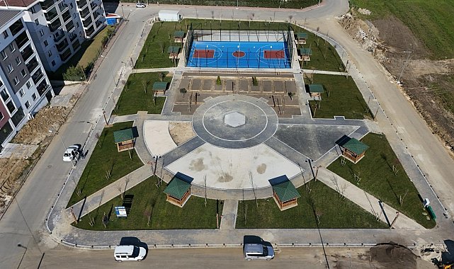 Silivri'de Şifa Parkı'nda çalışmalar hızla sürüyor