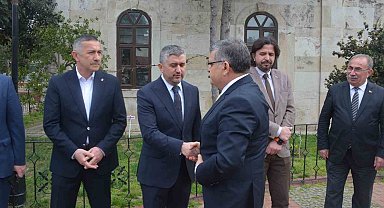 Sinop protokolü bayramlaştı