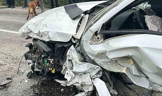 Sinop'ta iki otomobil çarpıştı: 7 yaralı
