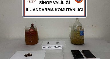 Sinop'ta uyuşturucu operasyonu