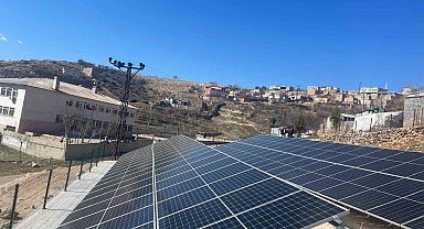 Şırnak'ta GES projesi ile içme suyu hattının enerji ihtiyacı karşılanıyor