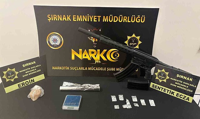 Şırnak'ta narkotik, asayiş, kaçakçılık ve terör operasyonlarında 41 şüpheliye işlem yapıldı