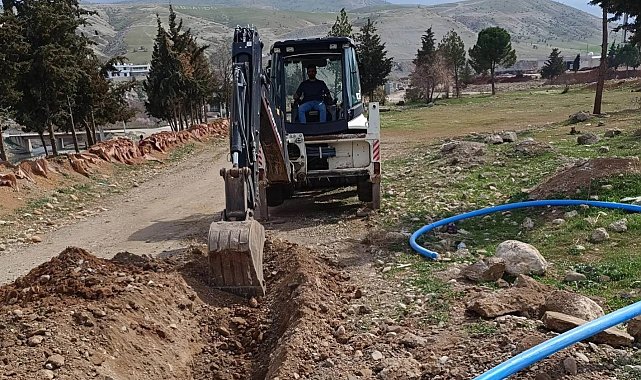 Şırnak'ta yeni içme suyu hattı çalışması başladı