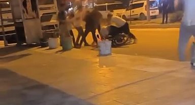 Sokak ortasında öldüresiye darp ettiler